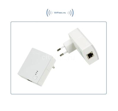 TP-LINK TL-PA4010KIT, HomePlug AV Сетевой адаптер PowerLine 500 Мбит/с  Ethernet (комплект 2 шт.)