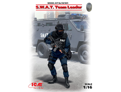 Сборная модель: (ICM 16101) Командир группы S.W.A.T.