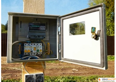 Установка и сборка электрощитка в снт в МО ИВАНМАСТЕР