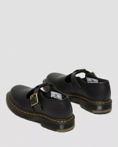 Dr martens polley black new arrivals