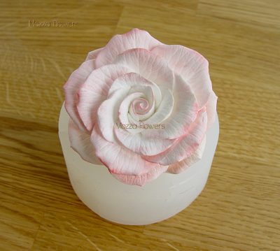 "Роза №5. Плоская" силиконовая форма