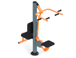 2173 Уличный тренажер «Подтягивание + Гиб колена»