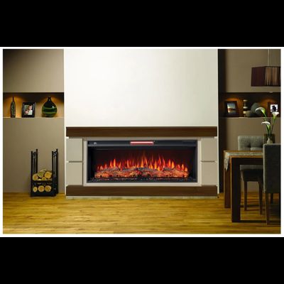 Линейный электрокамин Норман NT-SL с очагом Joker 45