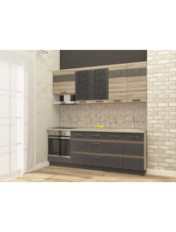 Кухонный гарнитур (ширина 220 см)