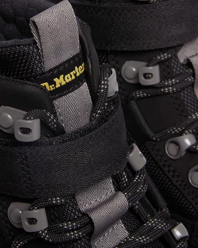 Ботинки Dr Martens Combs Tech II Faux Fleece Lined Casual Black