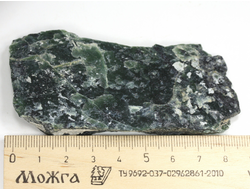 Серпентин, необработанный, дикий образец, Россия, КЧР, Урупский район (90*47*10 мм, 50 г) №37602