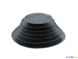 Противень для пиццы d 26см, голубая сталь 5350.26