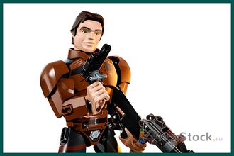 # 75535 Сборная Фигура «Хан Соло» / “Han Solo” Buildable Action Figure (2018)