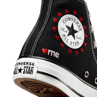 All star converse with heart best sale