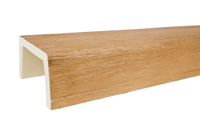 Декоративная балка из полиуретана Country Decor (WOOD LOOK) строганая М12 (120х60) орех