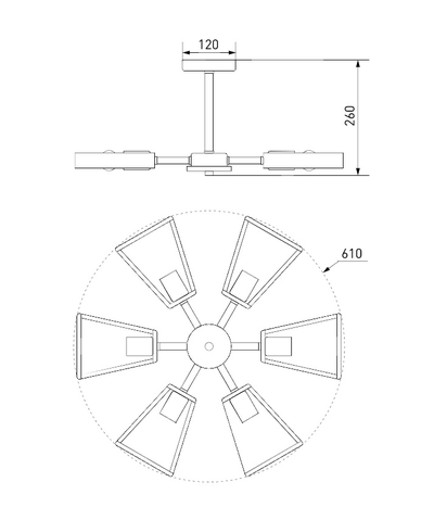 Светильник в стиле Лофт / Loft