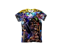 Футболка 3D Borderlands, Бордерленд №6