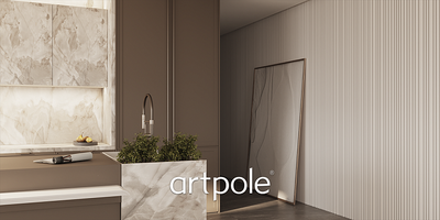 Гипсовая панель BARCODE + LED артикул M-0054