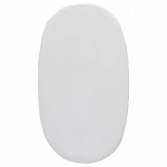 Простыня натяжная в овальную кровать Oval White 125*75 см