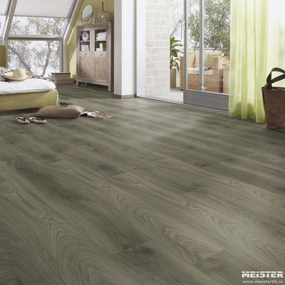 Ламинат Meister LD150 Дуб Крим Грей 7005 32 класс толщина 8 мм с фаской 2.550 м2