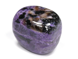 Чароит, галтовка, Якутия (24*21*17 мм, 19 г) №26987