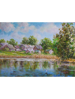 Пейзаж У реки Круглова Светлана