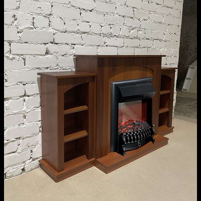 Электрокамин Скандинавия LUX CR с очагом Fobos