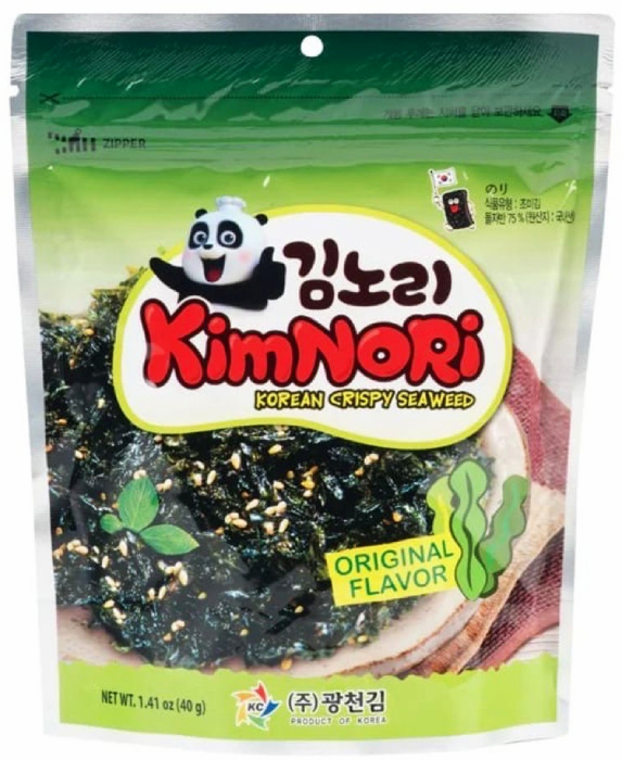 ЖАРЕНЫЕ ВОДОРОСЛИ С КУНЖУТОМ KIMNORI 40 г