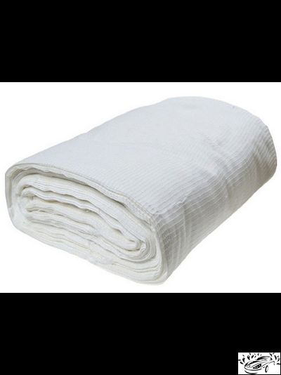 Вафельное полотно отбеленное 40см, рулон 60м (плотность 120г/м2)