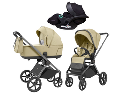 Коляска 3в1 Carrello Ultra Soft Beige 2025 (Verona)