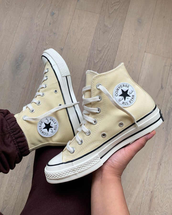 Converse бежевые