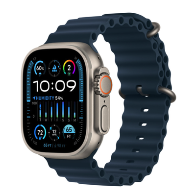 Apple Watch Ultra 2 GPS + Cellular 49 мм корпус из титана, ремешок Ocean синего цвета
