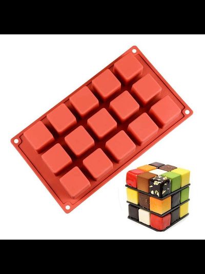 Силиконовая форма для муссовых десертов 17,5*16,5см, 4 ячейки купить в Калининграде