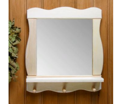 Зеркало «Жизнь» с полкой 43*47*12 см