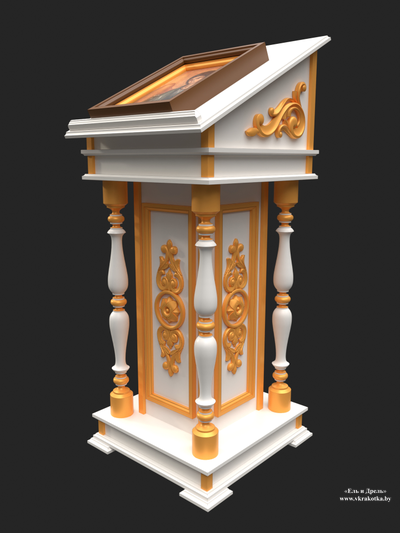 Аналой малый одинарный для иконы