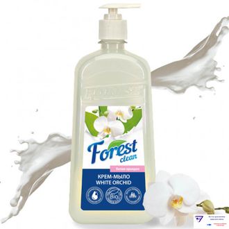 Forest Clean крем-мыло “Белая орхидея” 1л.