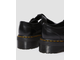 DR. MARTENS BETHAN POLISHED SMOOTH LEATHER PLATFORM SHOES