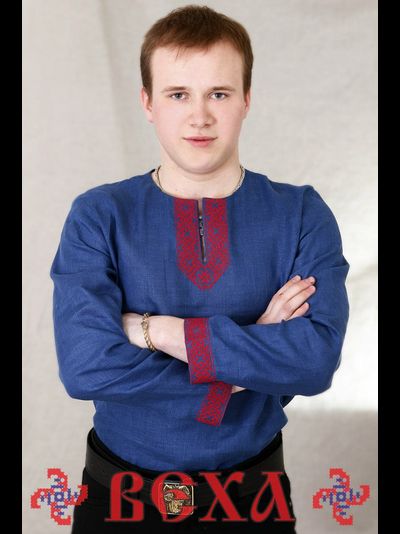 Русская рубаха мужская "Урожайная"