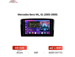 Штатная магнитола FarCar BM213M для Mercedes Benz ML, GL (2005-2009) на Android 12 (4gb/32gb/DSP/WiFi/4G/GPS/BT)