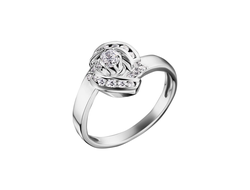 Кольцо интересная закрепка бриллиантов арт. 810299.