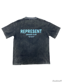 Футболка Represent Grey Мужская (S, M, L, XL)