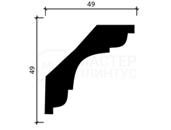 Карниз потолочный Decor-Dizayn DD05