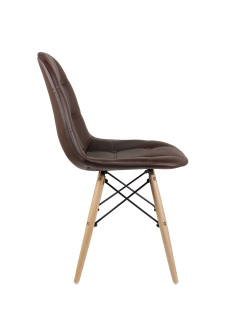Дизайнерский стул «Квадро», WX-301 (коричневый)