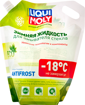 Зимняя жидкость для омывателя стекла &quot;ANTIFROST ScheibenFrostschutz -18C&quot; (эко-пак) 3,5 л