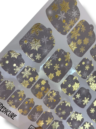 Пленки для педикюра с фольгой VIP-071