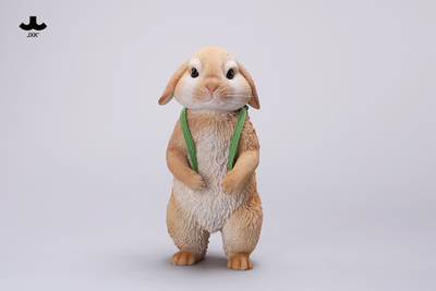 Зайчик с рюкзаком - Коллекционная фигурка 1/4 American Lop Rabbit Figurine (X42402A) - JXK