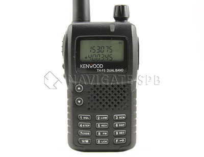 Рация Kenwood TH-F5 TURBO DUAL BAND, 8W, VHF/UHF (136-174/400-480МГц), 3000mAh