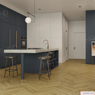 Ламинат Norland Herringbone Elegant Strong Дуб Фанэн LF304-17 34 класс толщина 12 мм с фаской 1.32 м2