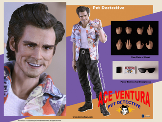 Эйс Вентура (Джим Керри)  - ФИГУРКА 1/6 Pet Detective series: Ace Ventura (ACE01) - Asmus Toys