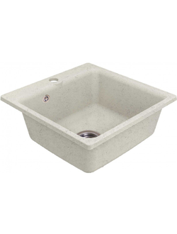 Мойка композитная GRANFEST SMART GF-SM 430 (432*432) бежевый белый песочный