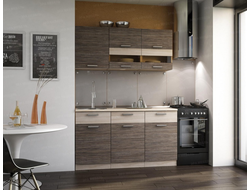 КУХОННЫЙ ГАРНИТУР ЗЕБРАНО, 1,5м.