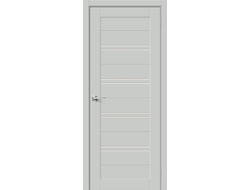 Дверь Межкомнатная "Б-28" (Grey Silk-Серый Шелк)