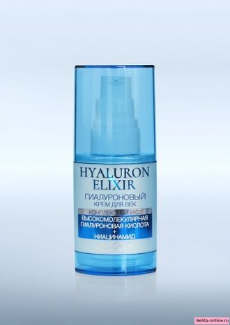 Liv Delano Hyaluron Elixir Гиалуроновый крем для век, 35г
