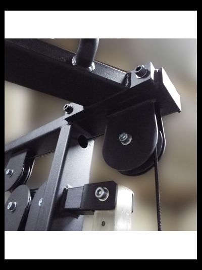 Блочная рама сдвоенная угловая (кроссовер угловой) 2х70 кг AV204/80