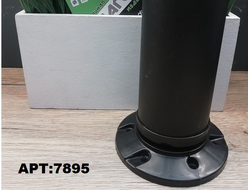 Опора   ЧЕРНАЯ МАТОВАЯ D50 H150мм  АРТ-12753